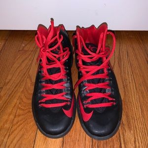 Nike KD Size 6 Youth Red/Black